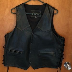 Wilson Men’s Leather Vest